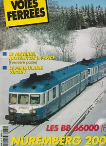 VOIES FERREES N°130 BB 66000 / NUREMBERG 2002 / PENDULAIRE VIRGIN / MAT MOTEUR  - Imagen 1 de 2