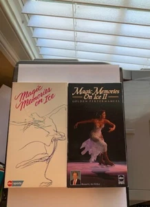 MAGIC MEMORIES ON ICE 1 + 2 (2 VHS) Hit + Sequel RARE - Picture 1 of 2