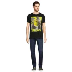 Camiseta gráfica Shrek para hombre y hombre grande con mangas cortas - Imagen 1 de 4