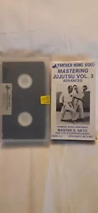 Mastering Jujutsu VOLs 2-3 VHS - Picture 1 of 2