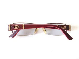 Gafas de diseñador vintage Gucci para mujer marco GG 2878 MI0 hechas en Italia - Imagen 1 de 8