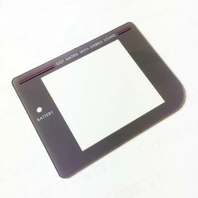Game Boy Original DMG-01 - Replacement Screen Lens REAL GLASS - GRAY 1989 - Image 1 of 2