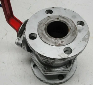 Válvula de bola de acero inoxidable KITZ 2" 150SCTDZM 285 psi @ 100 grados clase 150 - Imagen 1 de 8