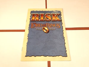 Risk Lord of the Rings Trilogy Edition Replacement Instruction Booklet - Picture 1 of 3