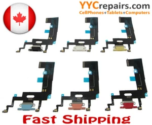Charging Flex Cable Charge Port for Apple iPhone XR Repair Replacement Part - Photo 1 sur 1