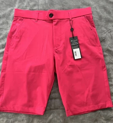 NEW Greyson Montauk Shorts Size 30 Bittersweet Golf *fabric sourced in Italy NWT - Image 1 of 4