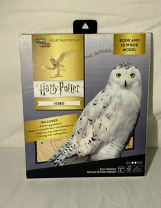 Harry Potter Hedwig 3d Wood Model New - Picture 1 of 2