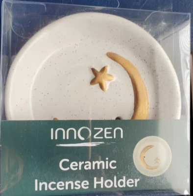 Porta Incenso Luna Guidata Supporto Bruciatore Cattura Cenere Malato per Meditazione Brucia - Immagine 1 di 4