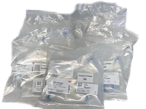 (10) THERMO 1/2” ID Tee AQG Tubing Assembly AseptiQuik G Connectors SH3B17807.01 - Picture 1 of 7