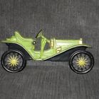 Vintage Car Wall Plaque Cast Metal Midwest Green Black 1909 Hupmobile