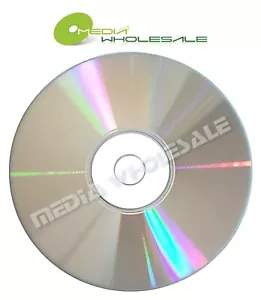 PHILIPS 25 pack CD-R CD Silver Shiny Top 52X 700MB Blank Disc in Sleeves - Picture 1 of 3