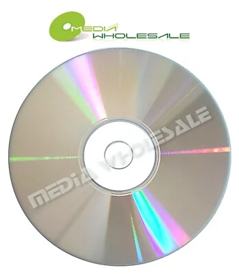 PHILIPS 25 pack CD-R CD Silver Shiny Top 52X 700MB Blank Disc in Sleeves - Image 1 of 3