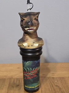 1996 Jurassic Park Universal Studios Dinosaur Water Bottle New Old Stock - Picture 1 of 10