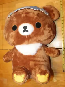 Rilakkuma Flor Corona Peluche Enorme XL 24" Nuevo con Etiquetas - Imagen 1 de 4