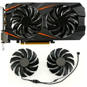 For Gigabyte GTX1060 6GB WINDFORCE Graphics Card Cooling fan T129215SU - Picture 1 of 4