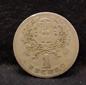 1928 Portugal escudo, early year of type, KM-578 - Picture 1 of 6