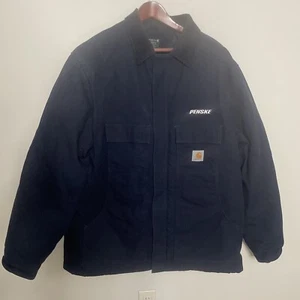 Carhartt Mens Loose Fit Firm Duck Insulated Coat - Picture 1 of 17