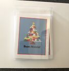 Christmas Buon Natale Note Card Set Tree