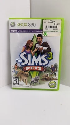 The Sims 3: Pets (Microsoft Xbox 360,2011) CIB TESTED  - Image 1 of 4