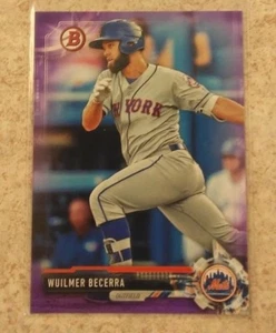 Bowman Draft 2017 WUILMER BECERRA viola 102/250 - Foto 1 di 1