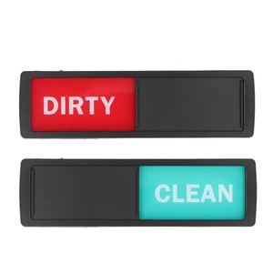 Dishwasher Magnet Clean Dirty Sign Easy To Read Refrigerator Magnet For Kitch GD - Picture 1 of 12