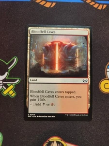 EXACT CARD PICTURED Bloodfell Caves DSC 0264 MTG Duskmourn Commander Eng Non-F - Picture 1 of 2