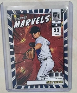 2025 Panini Donruss - Diamond Marvels Colt Keith #10 - Picture 1 of 2