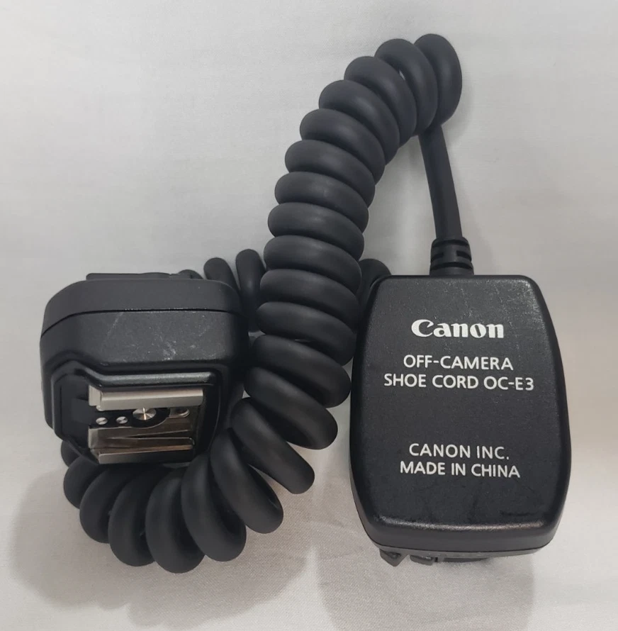Canon OC-E3 Off Camera Shoe Cord (2') - Image 1 of 4