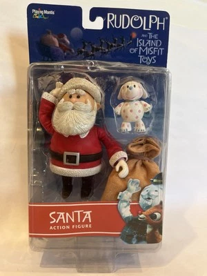 2001 Playing Mantis Rudolph and the Island of Misfit Toys Santa Action Figure  - Image 1 of 4