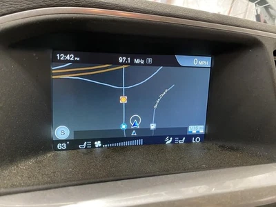 Info-GPS-TV Screen 7" Display Center Dash Mounted Fits 15-18 VOLVO S60 1908737 - Image 1 of 4