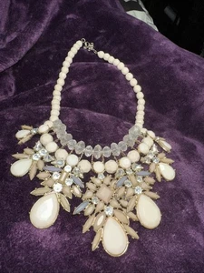 Collar Mujer Increíble Estrás Brillante Collar De Colección - Imagen 1 de 13