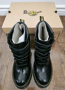 DR. MARTENS Persephone Boots BLACK BUTTERO Women Sz US 9 - Bild 1 von 15