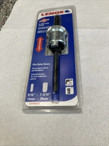 NEW Lenox 1779669 5L Quick Change Hole Saw Arbor 9/16 1 3/16 hole Drill Bit - Picture 1 of 5
