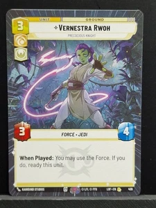 Vernestra Rwoh Precocious Knight Star Wars Unlimited LOTF 459 Hyperspace NM - Bild 1 von 6