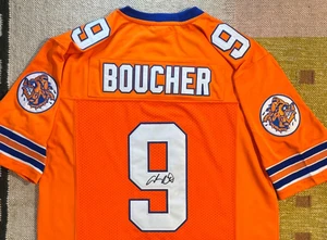 Adam Sandler signed Autogramm Bobby Boucher Waterboy Football Trikot USA Gilmore - Bild 1 von 4