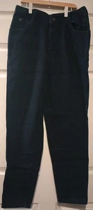 Gitano Damen Vintage Jeans Gr. 12 Neu Dunkle Waschung Flache Vorderseite Relaxed - Bild 1 von 4