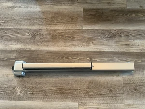 Von Duprin 22 Rim Exit Device, Exit Only, 36", Aluminum Panic 22EO SP28 - Picture 1 of 8