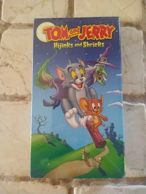 Tom and Jerry - Hijinks and Shrieks VHS 2003 Slip Sleeve New Factory Sealed - Image 1 of 4