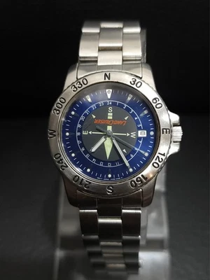Land Cruiser LC003 by Seiko Quartz Rotate Compass Dial GMT⚠️ READ Pls ⚠️ - Image 1 of 4