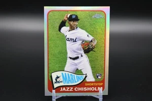 2021 Topps Chrome Baseball Jazz Chisholm #TH65-2 Refractor Marlins - Bild 1 von 2