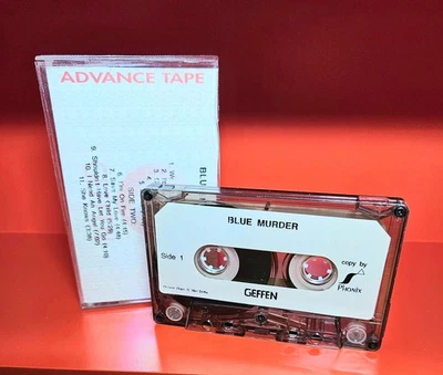 BLUE MURDER "Nothin' But Trouble" D 1993 PROMO Advance MC Cassette HEAVY METAL - Bild 1 von 3
