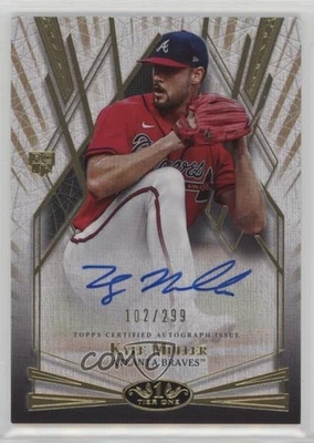 2022 Topps Tier One Break Out Auto 102/299 Kyle Muller #BOA-KM Rookie RC - Image 1 of 3