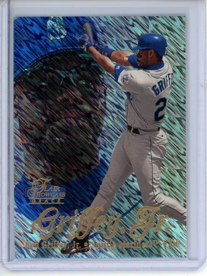 Ken Griffey Jr. 1998 Fleer Flair Showcase fila 1 - ¡Hermoso! Foto 1 de 2