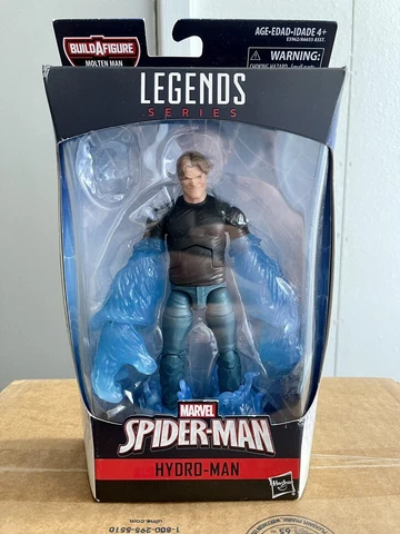 HYDRO-MAN SPIDER-MAN LEGENDS SERIES / NO BAF MOLTEN MAN Piece NIOB E3962 Cover