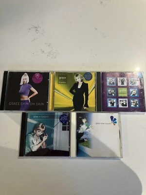 5 X GRACE SKIN ON SKIN / DOWN TO EARTH / HAND IN HAND CD SINGLE BUNDLE FREE P&P Foto 1 de 2