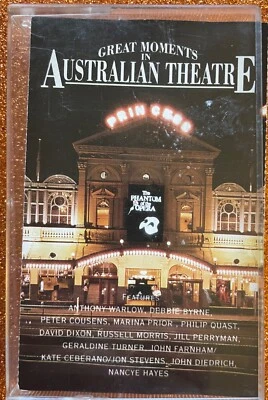 Great Moments in Australian Theatre on Cassette Tape  In VGC - Free Post - Image 1 of 4