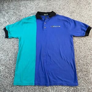 Jonathan Corey Polo Shirt Adult Large Blue Rugby Men Of Calvary Casual Mens *