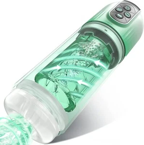Automatic Male Masturbator - Penis Pump Adult Toys Male Sex Toys for Men (Green) - Picture 1 of 7