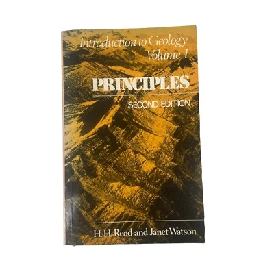 Introduction To Geology, Volume  1 Principles Second Ed H.H. Read And J.watson - Image 1 of 4