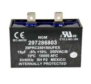 OEM Run Capacitor for Kenmore 25328262804 25370505511 25368822012 25328432809 - Picture 1 of 2